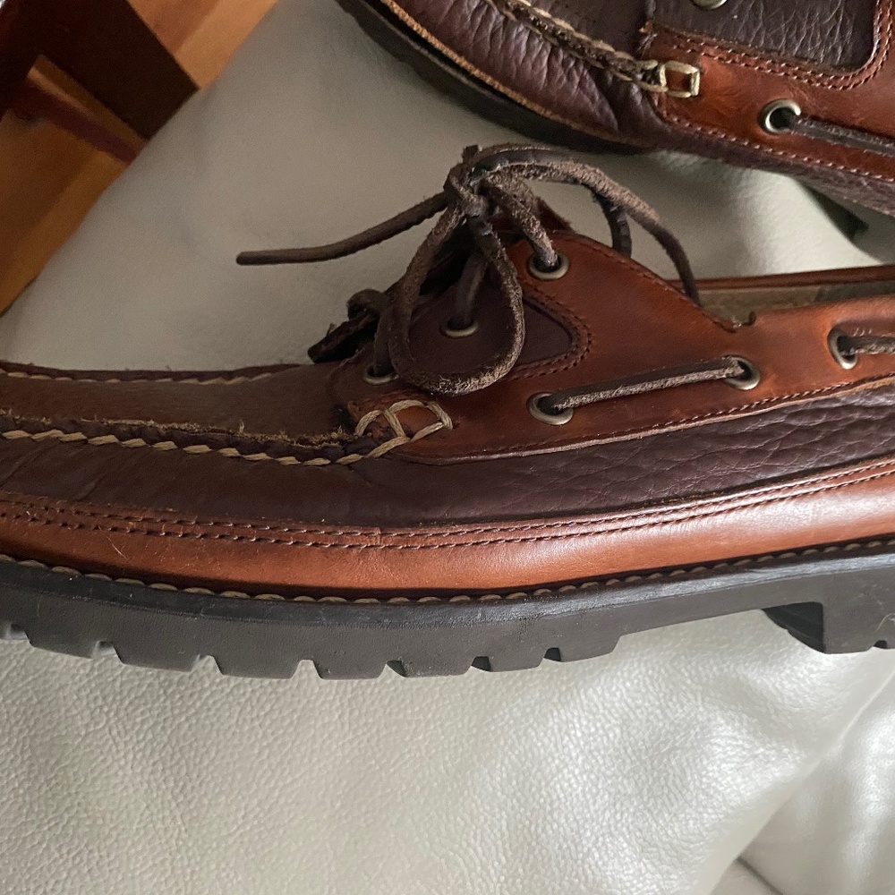 LLBEAN Mens leather shoes. Size 8